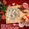 Christmas Ornaments 100pcs Wooden Christmas Tree Wood Chip Slice Pendant