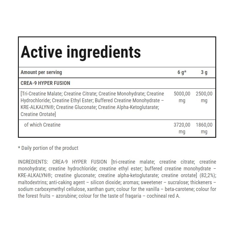 Crea Xtreme - Powder, tropisch, 180 g