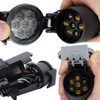 13 Pin Double Plug with 7 Pin Plug Tow Bar