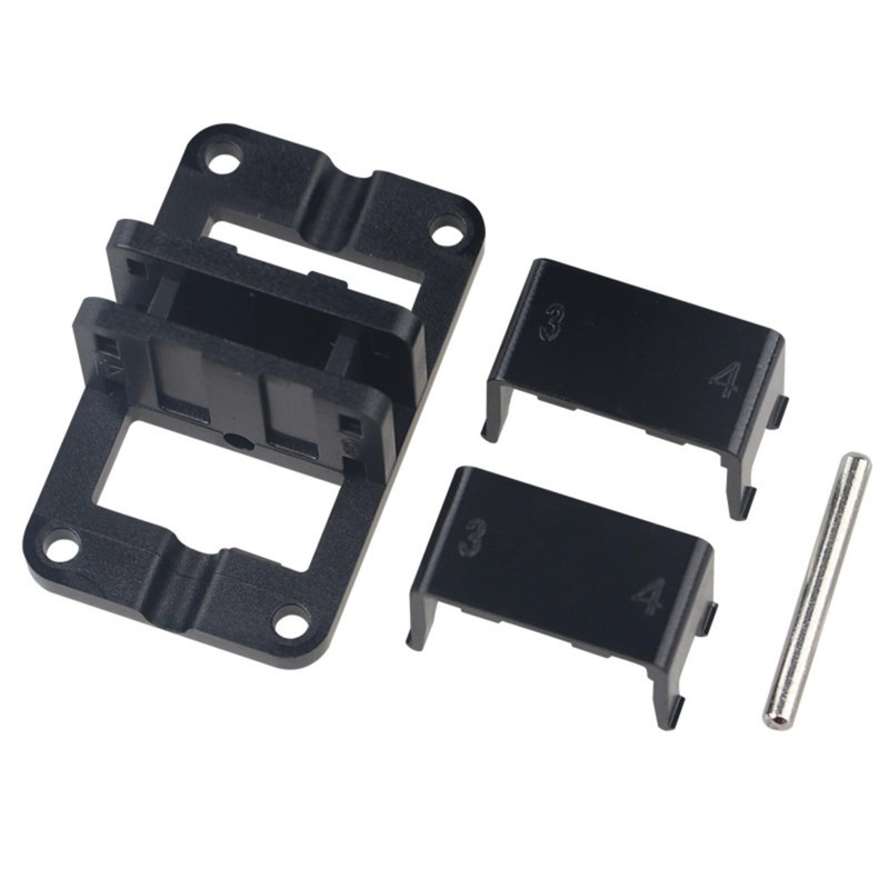 2Pcs Plug Mounting Panel, 45A 600V Mounting Bracket Panel Plug,
