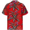 Original Hawaiian Shirt, Magnum P1, Tom Selleck, red, 3XL