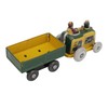 Wind Up Metal Walking Toy Tinplate Tractor Nostalgic Handmade Delicate