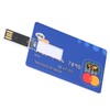 USB Flash Drive, 32GB Credit Bank Card Shape Flash Drive