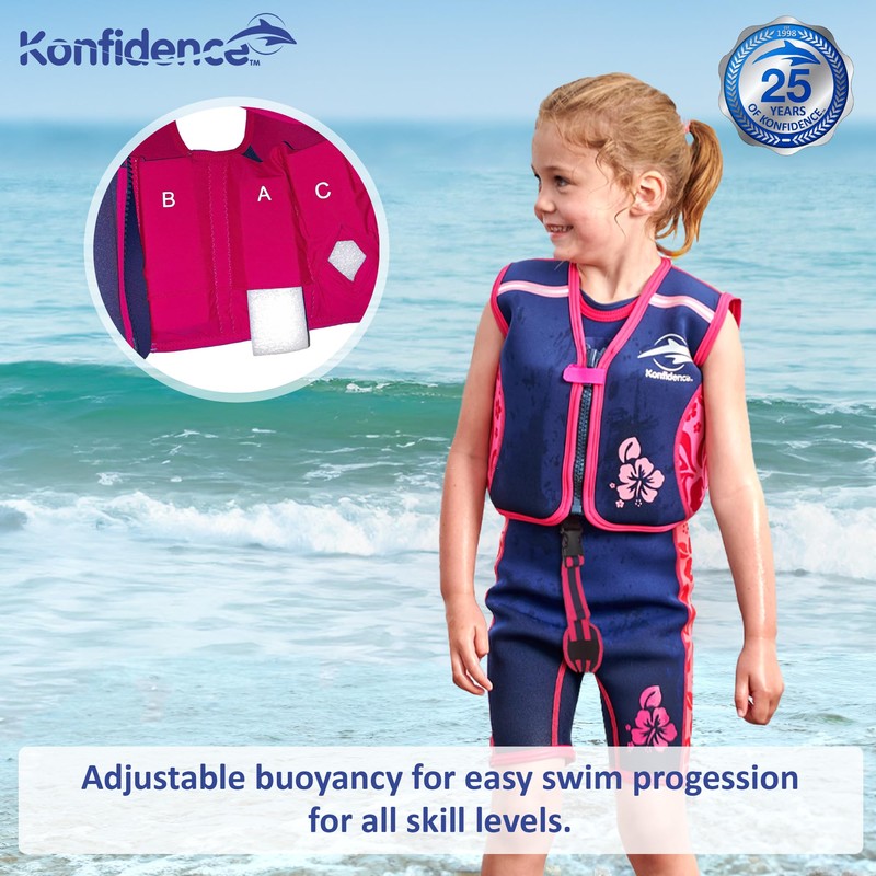 Konfidence Babywarma Baby Neoprene Wetsuit, multicolour