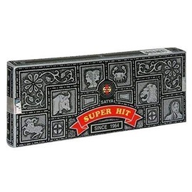 Satya Super Hit Incense Sticks Agarbatti Indian Natural Fragrance Pack of 6