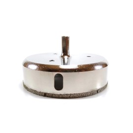 Drilax 4-1/8 inch Diamond Hole Saw Drill Bit Ceramic Porcelain Tile Marble Granite Quartz Tool 4 1/8 in