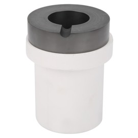 Graphite Crucible Induction Furnace DIY Quartz Melting Kit Metal Gold Silver Casting Small