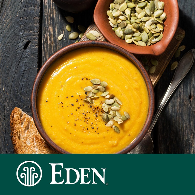 Eden Organic Pumpkin Seeds, Shelled, Dry Roasted and Lightly Sea