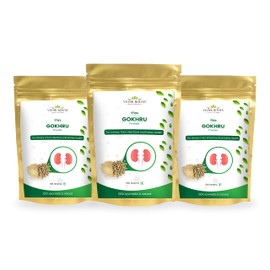Vedikroots Vedikroots Gokhru Powder - A Natural and Pure Essential Nutrient Rich Remedy for Kidney Health and Urinary Tract Infections (300g)