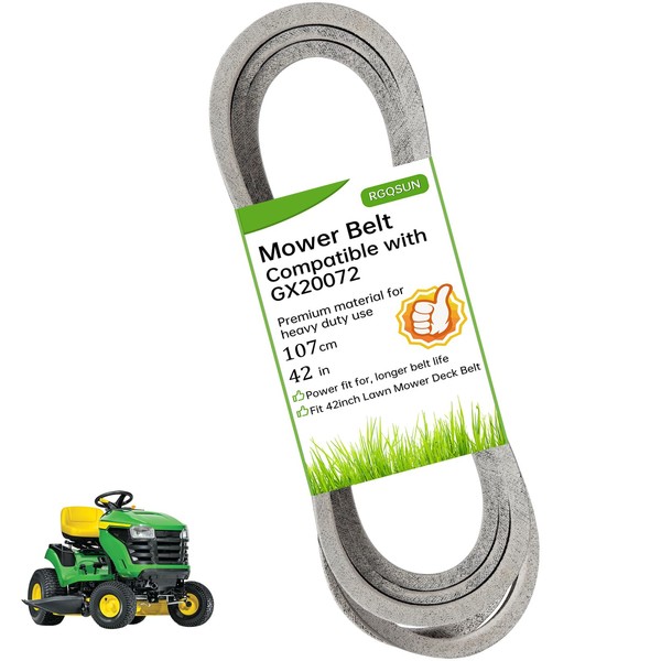 42 inch Lawn Mower Deck Belt Compatible with John Deere