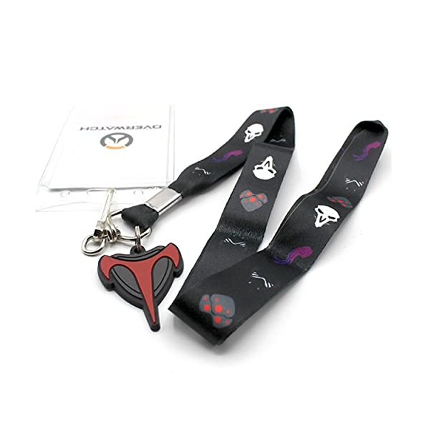 Surreal Entertainment Official Overwatch Designer Lanyard | Feat Talon Charm,