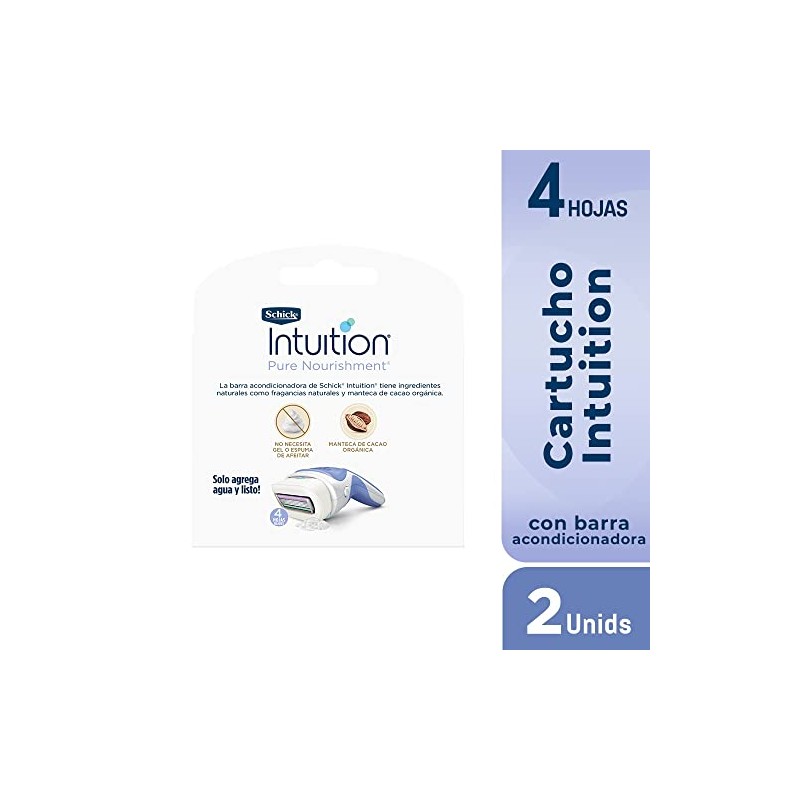Schick Intuition Máquina de Afeitar para Mujer 4 Hojas 2