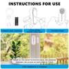 UanTii Tuya WiFi Door Window Detector with Light Sound Alarm