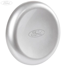 Ford Genuine 16'' Steel Wheel Centre Cap 213mm Silver With Silver Emblem For Transit Mk7 Mk8 Mk9 2006 - Onwards 1573029