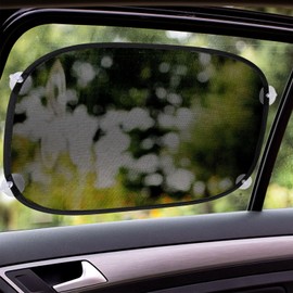 HEYNER® Car Sun Shade with Suction Cup for Side Window 48 x 30 cm Set of 2