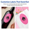 Avery Printable Oval Labels with Sure Feed Technology, 4" x