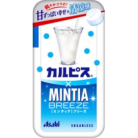 Asahi Group Foods Calpis x Mintia Breeze, 30 Tablets (0.8 oz (22 g) x 8 Packs