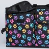 GreaterGood Collapsible Paw Print Car Trunk Organizer with 6 Pockets
