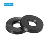 PATIKIL 20pcs M5 Rubber Flat Washers 5mm Inner Diameter 11mm