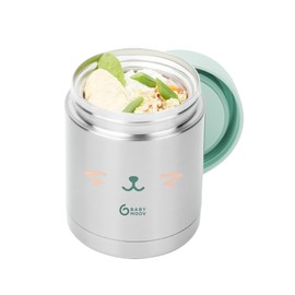 Babymoov EAT'S ISY Food Flask, Stainless Steel Baby Flask, Kids Food Flask, 350 ml