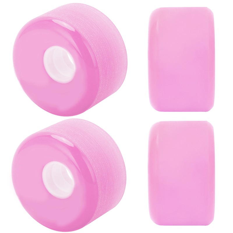 PUENTE 4pcs 70x42mm Skateboard Wheels 80A Longboard Cruiser Wheels Replacement