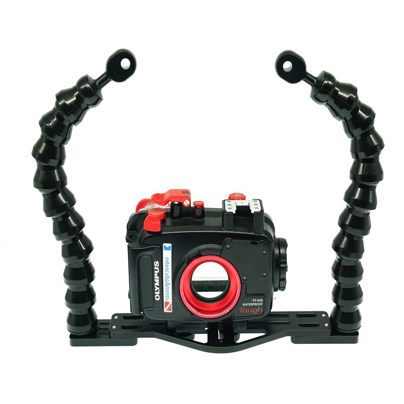 nitescuba Dual flexable Underwater Camera Tray for gopro,RX100 PT-059 Compact