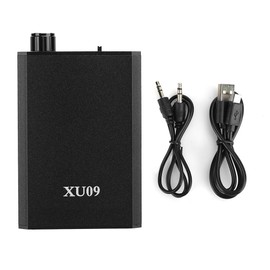 USB HiFi Headphone Audio Amplifier Digital Stereo Heavy Bass Amp for Music Player