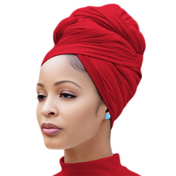 Nonbongoy Nonbongoy Head Wraps for Black Women Stretch Turban African