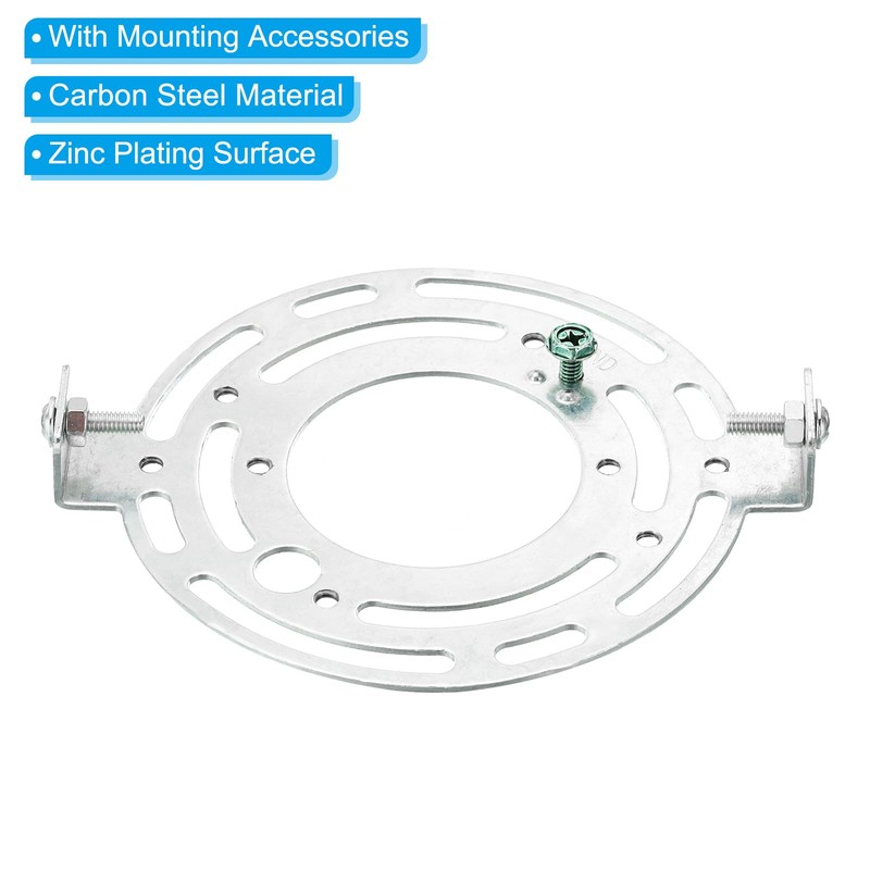 PATIKIL 120mm (4.72") Universal Light Fixture Mounting Bracket Kit, 3set