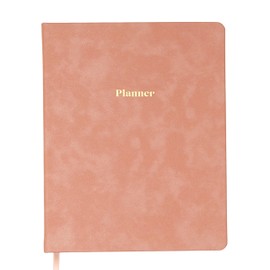 Blue Sky Everygirl Undated Planner, Weekly & Monthly Layout, Bookbound, Flexible Cover, Goal Setting and Time Management Organizer (Desert Rose, 8" x 10")