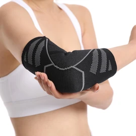 LIMEY Elbow Support, Recommended by Physical Therapists and Chiropractors, Coco Sapo, Sports, Baseball, Volleyball, Tennis, Basketball, Muscle Training, Work, Fashionable, Elbow Pain, Men, Women, Warm