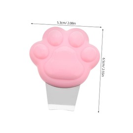 Baluue Facial Cleaning Spatula Blackhead Extractor Cat Paw Pore Scraper Skincare Tool Non-irritating for Women Men