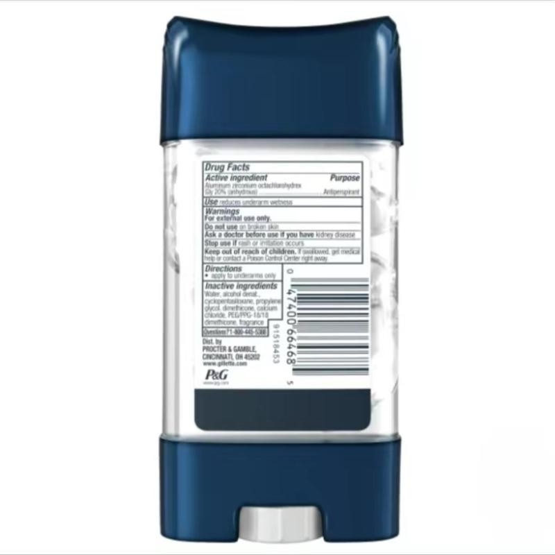 Gillette Ultimate Protection 6-in-1 Antiperspirant, 3.8 oz, 5-pack Body Care