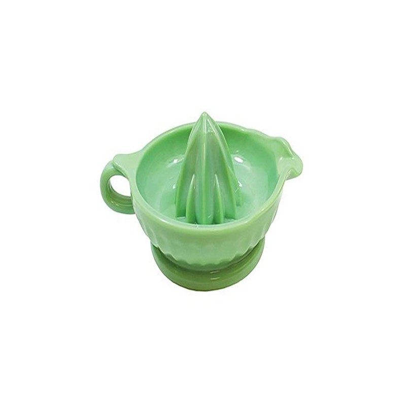 Tablecraft Juicer with Handle, 8.375" x 6.125" x 2.375", Green