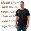 5 Pack Men’s Short Sleeve Active Athletic Running T Shirts