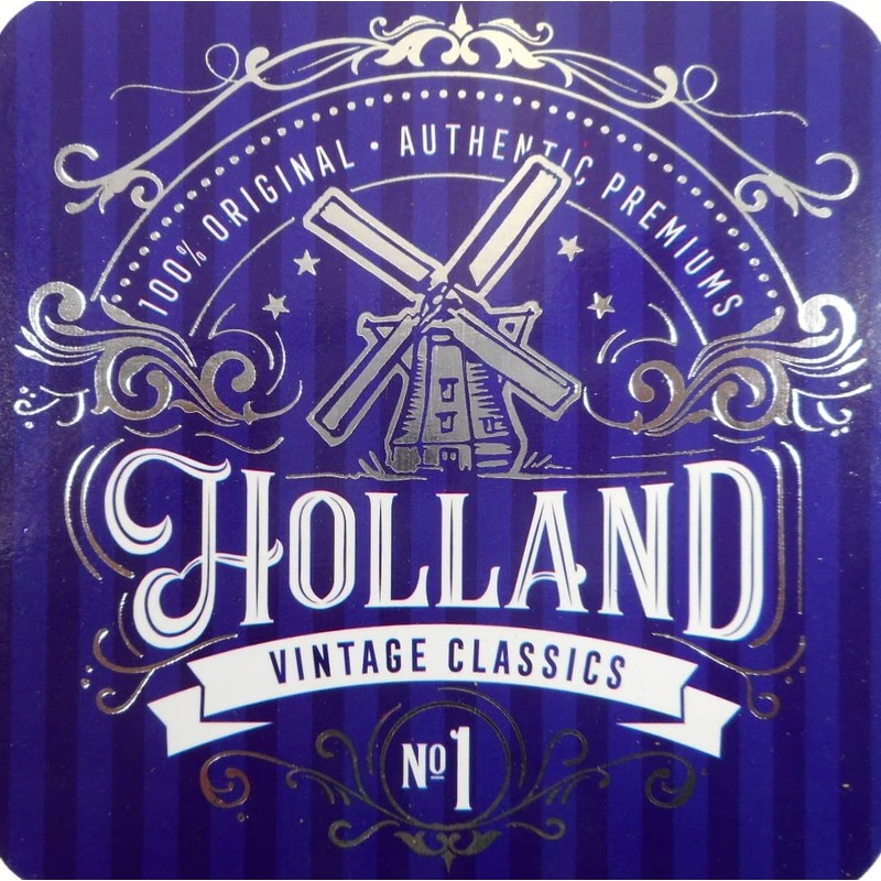 Set of 6 Coasters Holland Windmill Bicycle 9 x 9