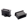 1 Pair Rubber Muffler Mount Compatible with Harley Touring Road