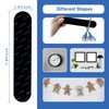 NewUgly 16 Pcs Rug Tapes, Rug Grippers for Hardwood Floors,