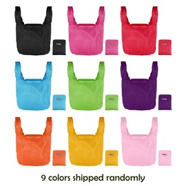 Yeetandoo Eco Friendly Grocery Shopping Bags-Large, Durable, Reusable and Foldable - Replace Paper and Plastic with These Strong Polyester Totes That Transform into Carry Pouch for Easy Storage (2)