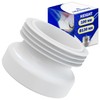 Flexible Plastic Toilet Sleeve Diameter 130 mm Height 100 mm