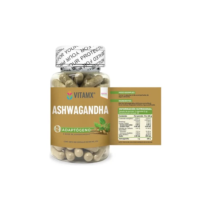 Vitamx Suplemento 300 Capsulas Relajante Y Antiestres
