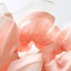 JewelVOX Scrunchie Hair Accessories, Organza, Chiffon, Ruffle, Stylish, Popular, Adult