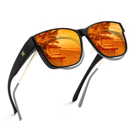 FEISEDY Polarized Sunglasses Fit Over Glasses Women, Fit over Glasses Sunglasses for Driving UV400 Protection B0250