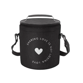 VECELO Lunch Bag, Thermal, Cold Retention, 2.6 gal (7 L) with Handle, Lunch Bag, Lunch Bag, Large Capacity, Waterproof, Picnic Bag, Unisex, Kids, Zippered, Tote Bag, Insulated, with External Pocket,