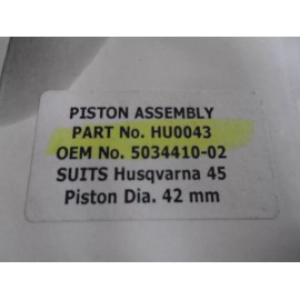 mako 42mm piston fits Husqvarna 45