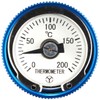 Daytona 93338 Motorcycle Oil Thermometer with Dip Stick (Blue)