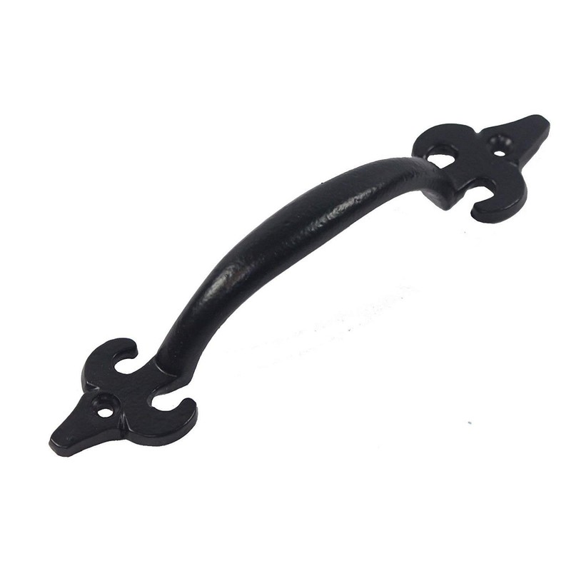 Nuvo Iron Black Antique Colonial Handle, 7"