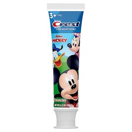 Crest Toothpaste 4.2 Ounce Kids Mickey Strawberry(124 milliliters) (2 Pack)