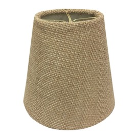 Royal Designs, Inc CS-955-6BL, Burlap, Empire Chandelier Lamp Shade, 6 Inch