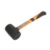KENDO - Rubber mallet black - 450 g - with
